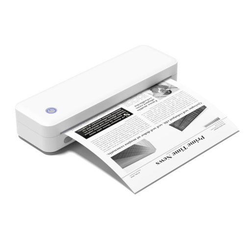 GREEN SCENIC  Portable Thermal Inkless Small Home Office Printer Wirelessly Connects to Mobile Phones to Print Documents, With Strong Compatibility