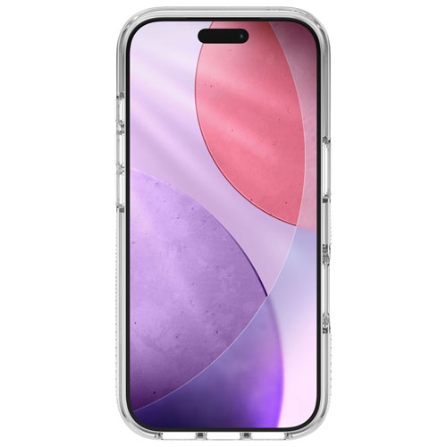 Étui rigide ajusté Crystal Palace Snap de ZAGG avec béquille pour iPhone 17 Pro - Transparent