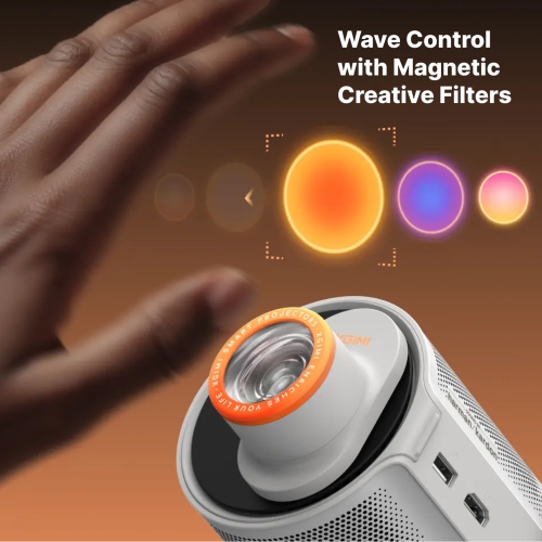 XGIMI MoGo 4 Laser Projector Outdoor Collection - Triple Laser, Google TV, Netflix Ready, 1080p, 4k Support, Wifi/Bluetooth, 5h Battery, Speaker -