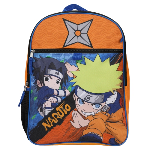 Naruto Chibi Characters 5 Piece Kids 16" Backpack Set