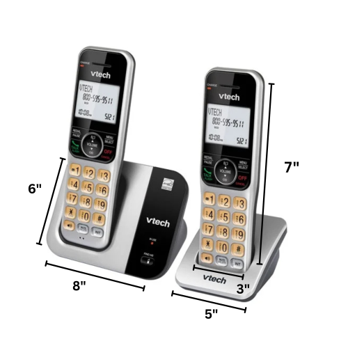 VTech Cordless Phone System 2 Handsets #CS5319-2 Refurbished