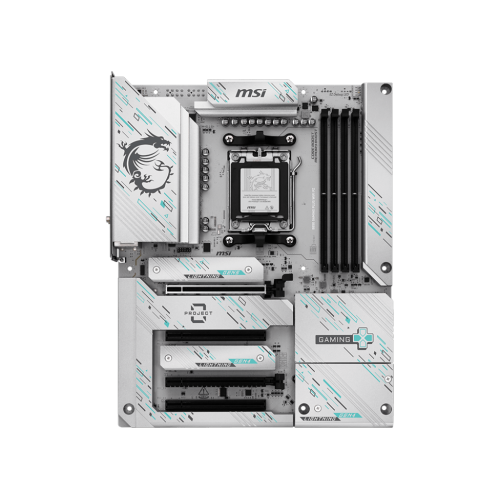 MSI B850 GAMING PLUS WIFI PZ, ATX, AM5 DDR5, Supports AMD Ryzen 9000/7000 Series Desktop Processor, 256GB