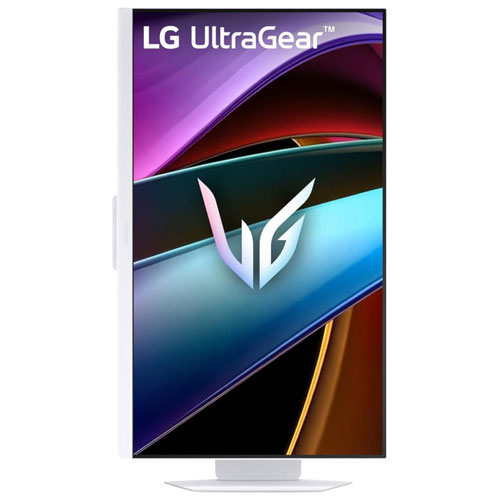 LG UltraGear 32" 4K Ultra HD 144Hz 1ms GTG IPS LED G-Sync FreeSync Gaming Monitor - White