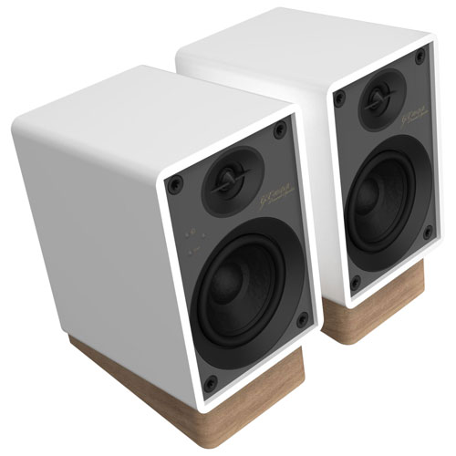 Onkyo GX10DBW 30-Watt Bookshelf Speaker - Pair - White