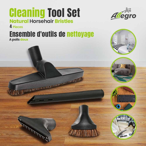 ALLEGRO POWERHOUSE PRO Central Vacuum-625 AW-165" Waterlift-30ft Deluxe Turbo Accessory Kit-Made in Canada