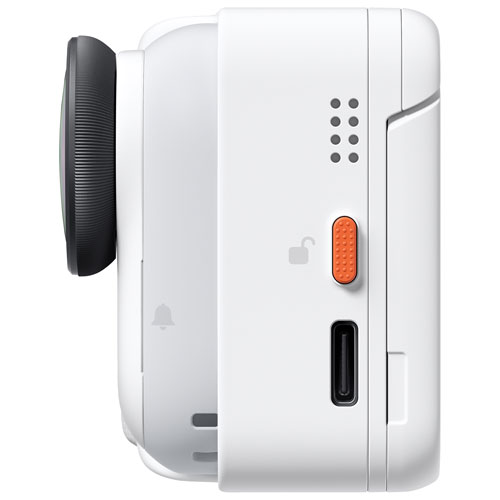 Caméra de sport étanche 4K 360° GO Ultra d'Insta360 - Blanc