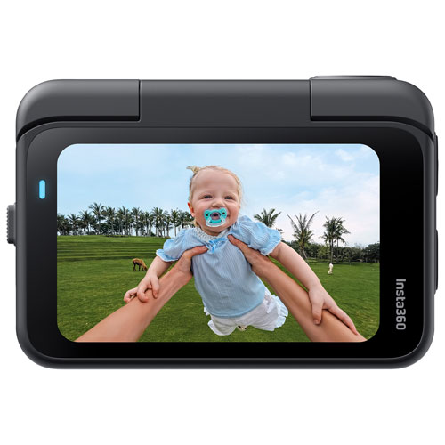 Caméra de sport étanche 4K 360° GO Ultra d'Insta360 - Noir