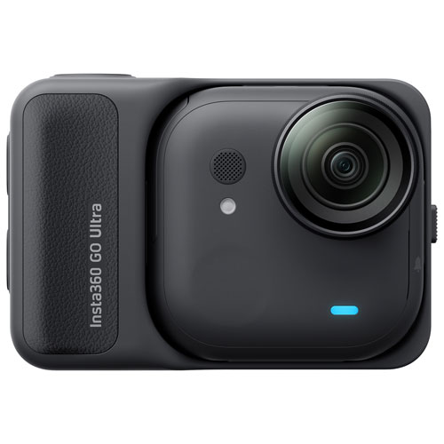 Caméra de sport étanche 4K 360° GO Ultra d'Insta360 - Noir