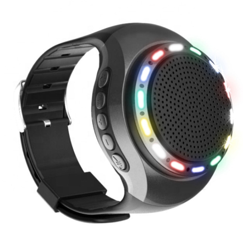 Wearable Portable Waterproof Bluetooth Speaker Watch Clip Speaker MP3 Player Handsfree Clear Call Speakerphone,Selfie for Working, Running, Cycling