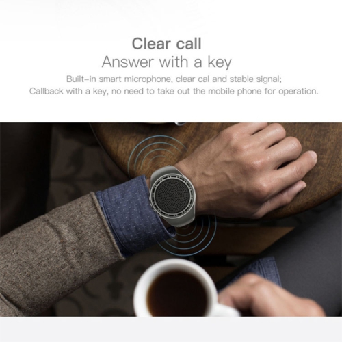 Wearable Portable Waterproof Bluetooth Speaker Watch Clip Speaker MP3 Player Handsfree Clear Call Speakerphone,Selfie for Working, Running, Cycling