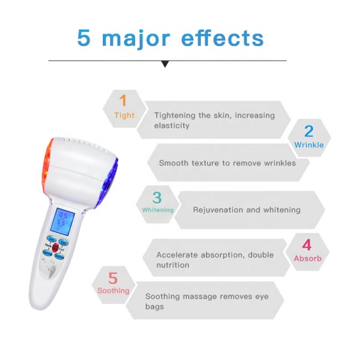 Facial Lifting Massager, Hot and Cold Hammer Face Beauty Equipment Tighten Lifting Skin Rejuvenation Soothing Massager Skin Care tool