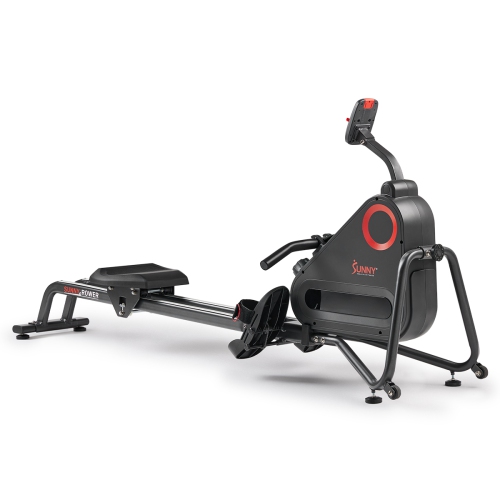 Sunny Health & Fitness Smart Magnetic Rower with Dual Slide Rail - SF-RW523021
