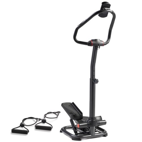 Sunny Health & Fitness Power Stepper with Resistance Bands and Handlebar SF-S021055