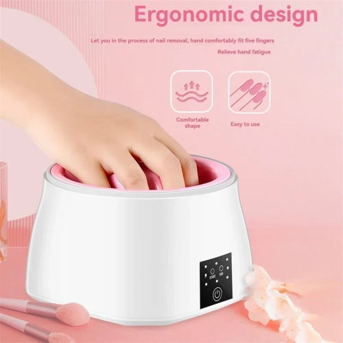 Electric Nail Soaking Bowl Faster Soak Off Gel Nail Polish Remover Bowl Heated Manicure Bowl