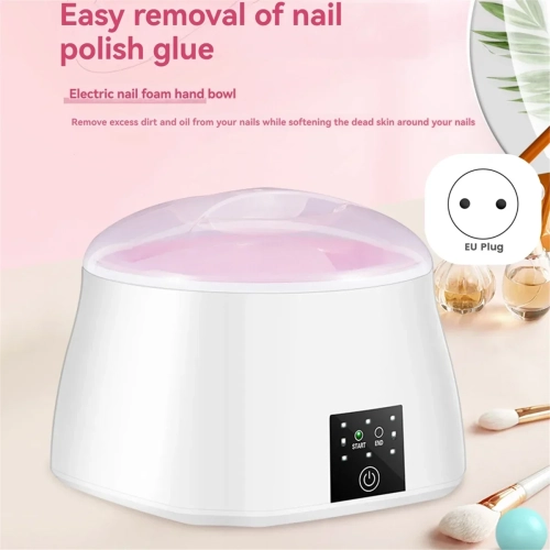 Electric Nail Soaking Bowl Faster Soak Off Gel Nail Polish Remover Bowl Heated Manicure Bowl