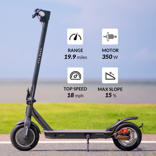 5TH WHEEL Ultimate Commuter Electric Scooter for Adults - Safe, Long Range & Foldable