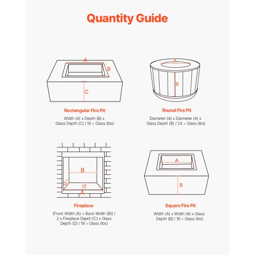 VEVOR 10LBS/4.5KG Fire Glass, High-Temperature Resistant Fireplace Rocks, 3/4In/19.05mm Reflective+Smokeless Firepit Glass Beads, Stone Landscaping