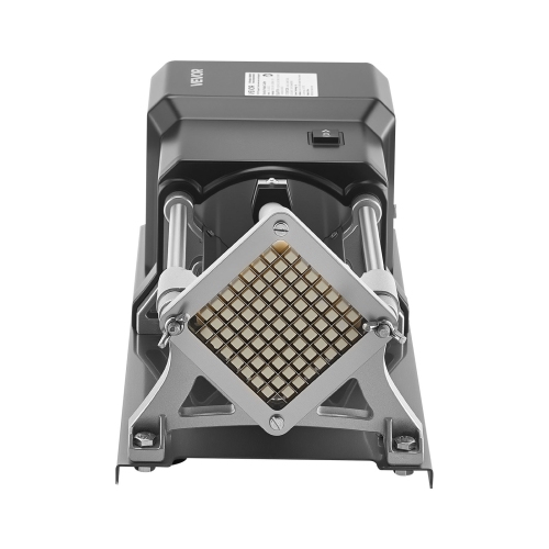 Coupe-frites commercial VEVOR, hachoir à fruits et légumes en acier inoxydable avec 3 lames de rechange 3/8-po 1/4-po de 1/2-po, trancheuse