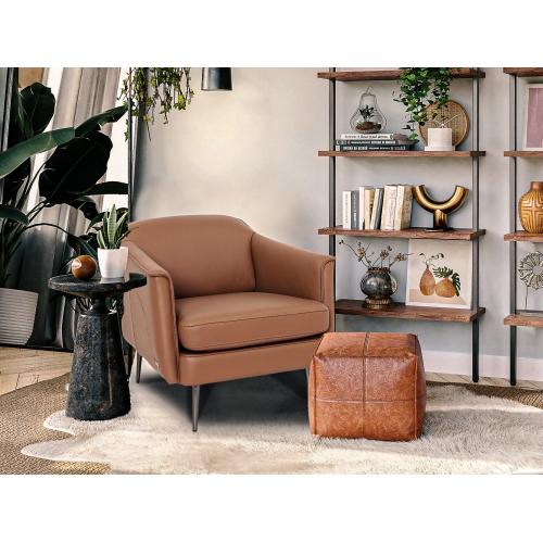 Luxana home/Accent chair/Chestnut