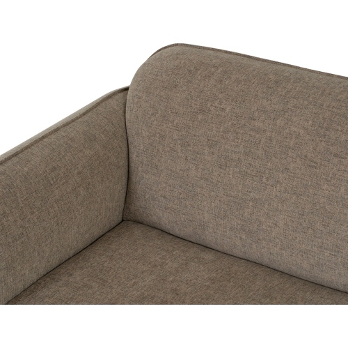 Fauteuil d'appoint moderne en tissu Linsey de Luxana Home idéal pour les salons, les salons ou les coins de lecture – Beige