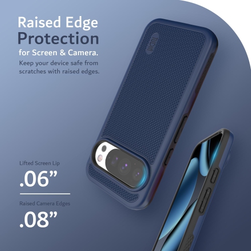 Étui MergeGrip de TUDIA pour Pixel 10 de Google et étui 10 Pro 2025 compatible avec MagSafe - Indigo