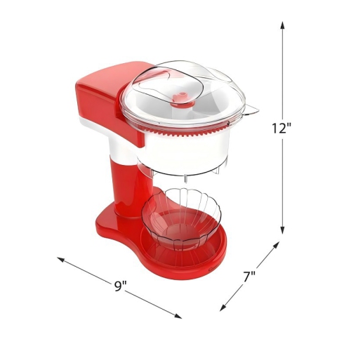 Machine à glaçons en copeaux avec cornet à neige et machine à barbotines pour usage domestique, rasoir/découpe-glace électrique de comptoir avec bol