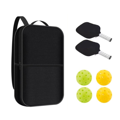 Pickleball Paddles, Fiberglass Surface& Polypropylene Honeycomb Core Pickleball Set, Pickleball Paddles Set for Men Women