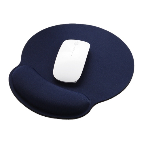 GREEN SCENIC  Wrist Mouse Pad, Wrist Pad, Thick Non-Slip Memory Foam Solid Color Three-Dimensional Office Comfortable Mouse Pad - Royal In Blue
