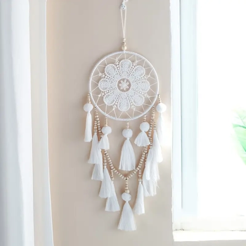 CHSSHA00  Dream Catcher Hanging Wall Decoration Bohemian Style Hand-Woven Wall Decoration Dream Catcher Home Decoration Craft Gift Living Room Bedroom