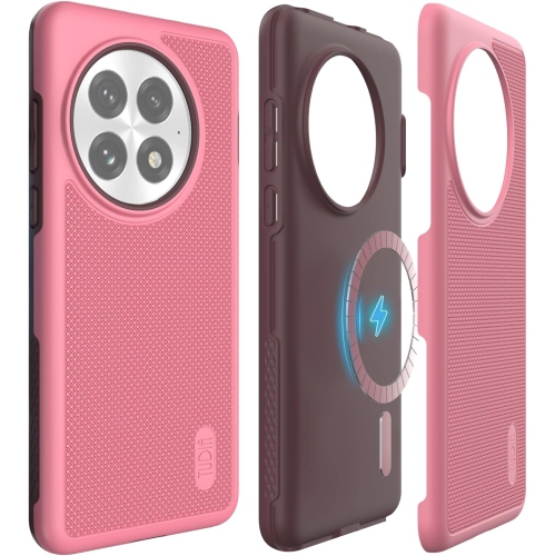 TUDIA  Mergegrip for Oneplus 13 Case 5G 2025 Magsafe Compatible - Smokey In Pink