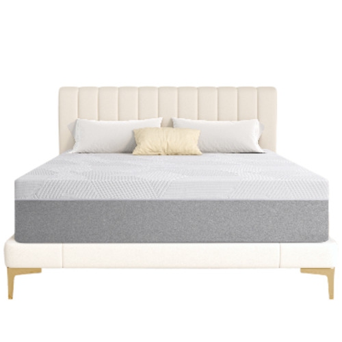 Matelas moyen en mousse à mémoire en gel de 8&nbsp;po de Twolike Furniture， Mousse de qualité supérieure perméable à l'air, matelas compressé,