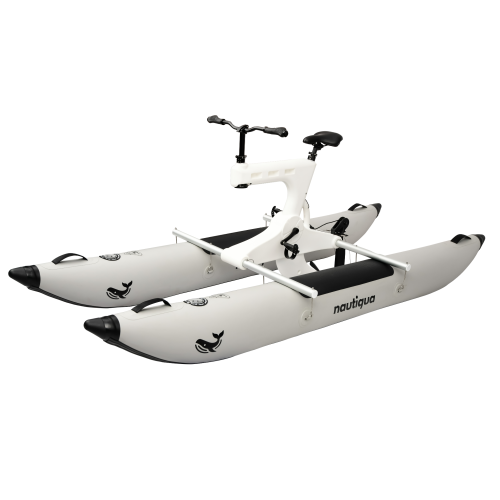 Nautiqua | DOMINIQUE | Premium Catamaran Water Bike | Gray