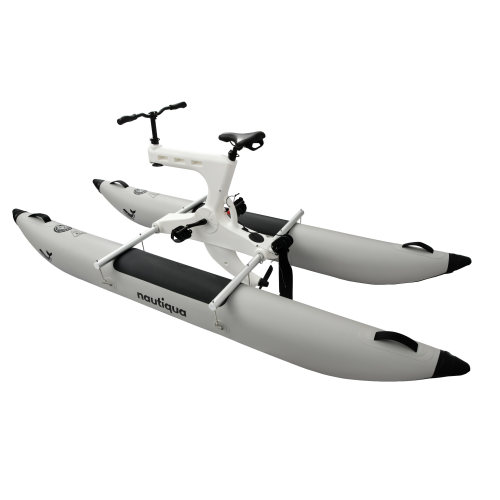 Nautiqua | DOMINIQUE | Premium Catamaran Water Bike | Gray