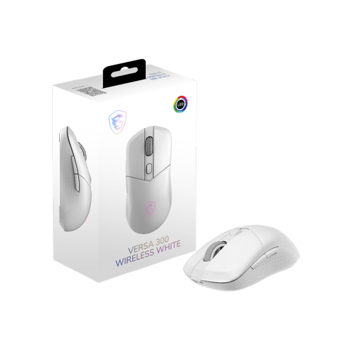 Versa 300 Wireless Optical Gaming Mouse w/ Bluetooth, White