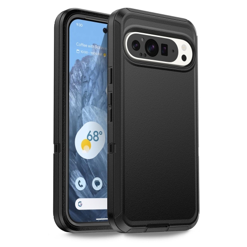 Étui pour Google Pixel 10/10 Pro 5G, robuste antichoc, hermétique à la poussière, robuste et protecteur 3-en-1, protecteur protecteur pour Pixel