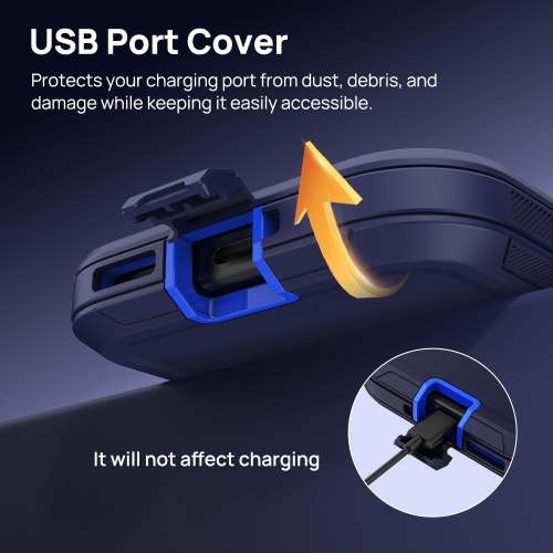 for Google Pixel 9/10/9 Pro/10 Pro Protective Case, Heavy Duty Shockproof Dropproof Dustproof Phone Case 3-Layer Rugged Hard Cover, Navy Blue