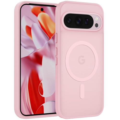 HLD  for Google Pixel 10 Case: Google Pixel 10 Pro Magnetic Matte Shockproof Rugged Translucent Phone Cover-Military Grade Drop Proof Sturdy Hard Slim