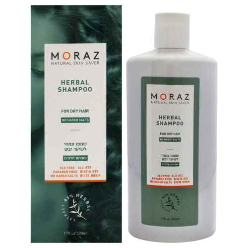 MORAZ  Herbal Shampoo for Dry Hair By for Unisex - 17 OZ Shampoo