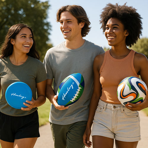 Hurley Swirl Neoprene Ball Set - 3-Pack - Blue