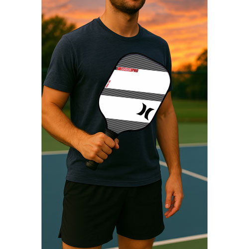 Raquette de pickleball en fibre de verre de Hurley - Blanc