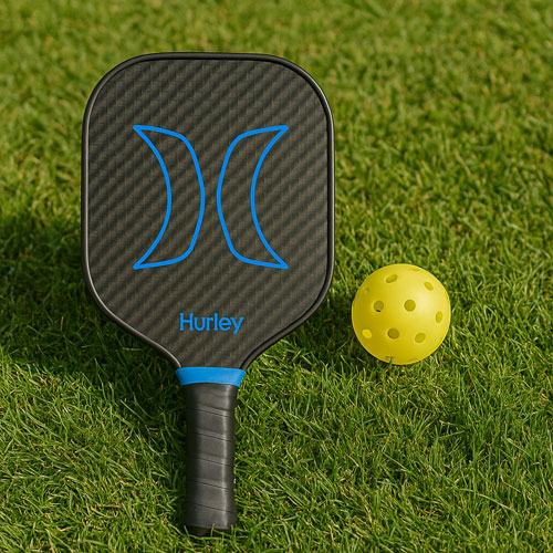 Sac et raquette de pickleball en fibre de verre de Hurley - Noir/Bleu