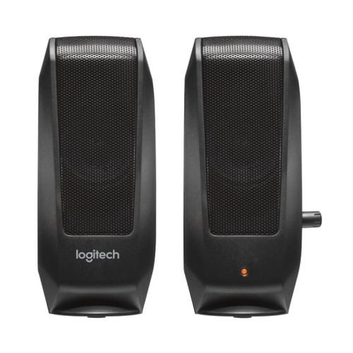 Logitech S120 2-Piece 2 Channel Multimedia Speaker System w/Headphone Jack