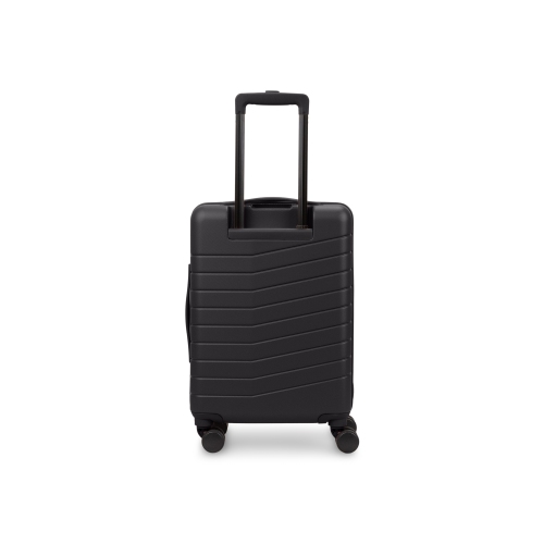 Bugatti - Munich Pro Hardside 3 Piece Luggage Set with Front Pocket - Black