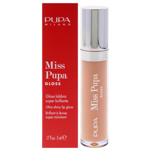 Miss Pupa Gloss Ultra-Shine Lip Gloss - 400 Ballerina by Pupa Milano for Women - 0.17 oz Lip Gloss