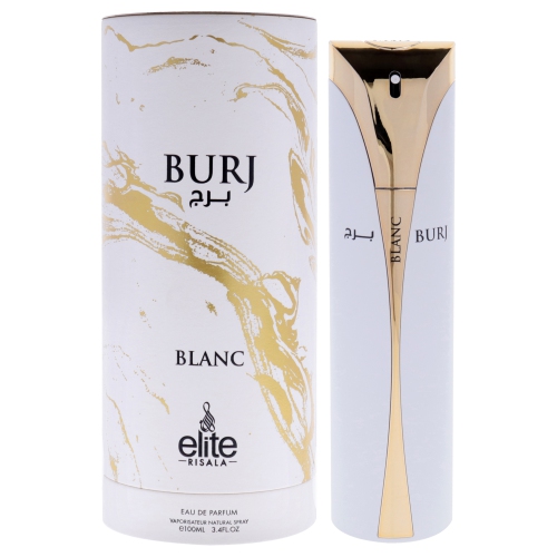 RISALA  Elite - Burj Blanc By for Unisex - 3.4 OZ Edp Spray