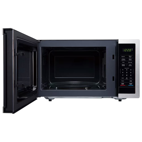 Four à micro-ondes de comptoir de 0,9 pi³ de Magic Chef - Acier inoxydable