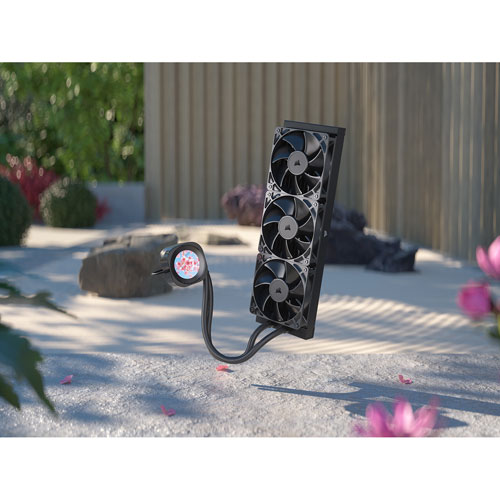 Système de refroidissement liquide pour processeur ACL de 360 mm Nautilus RS de Corsair