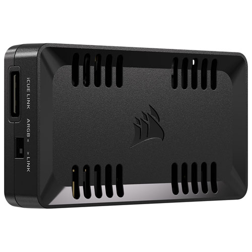 Contrôleur d'éclairage et de ventilateur RVB adressable Commander Duo de Corsair