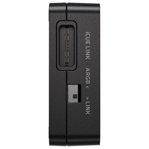 Contrôleur d'éclairage et de ventilateur RVB adressable Commander Duo de Corsair