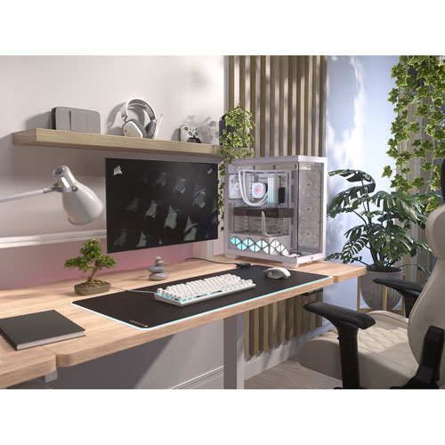 Système de refroidissement liquide pour processeur Nautilus 360 RS ACL de Corsair - Blanc